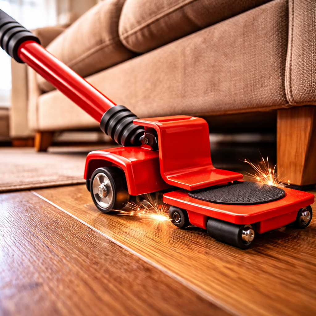 MUEVE FÁCIL 360 - Kit para mover muebles pesados sin esfuerzo y sin rayar el piso