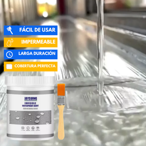 🛠️💧Sellador impermeable + brocha 300g - protege tu hogar contra filtraciones con nuestro sellador impermeable de alta durabilidad 🏠💧