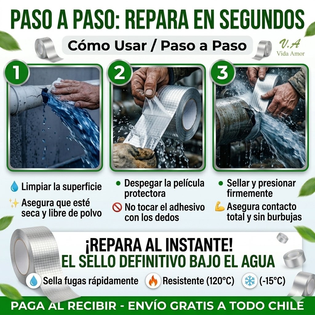 WATERPROOF | Cinta Tapa Gotera