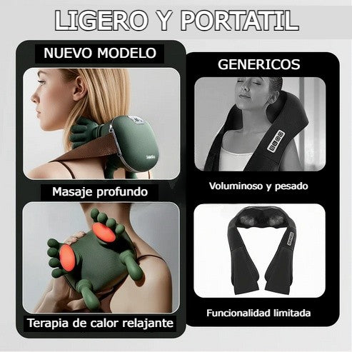 MASAJEADOR TÉRMICO BIÓNICO 4D - LA REVOLUCIÓN DEL MASAJE EN CASA