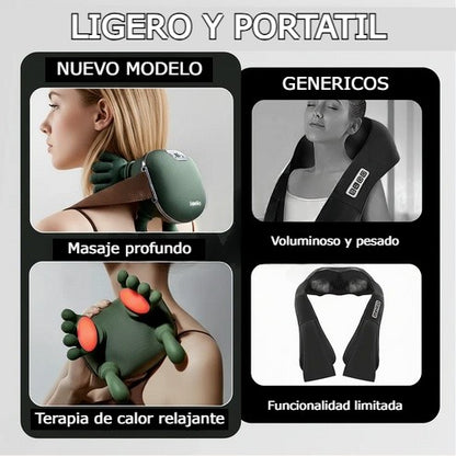 MASAJEADOR TÉRMICO BIÓNICO 4D - LA REVOLUCIÓN DEL MASAJE EN CASA