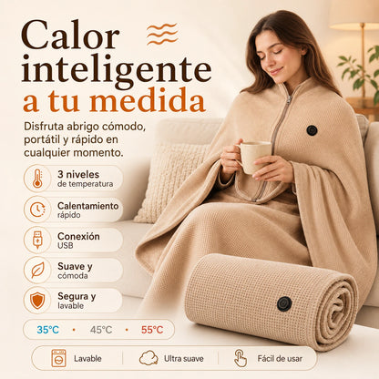 Manta Calefactora USB - El calor que tu cuerpo estaba esperando