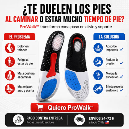 Plantillas Ortopédicas ProWalk™