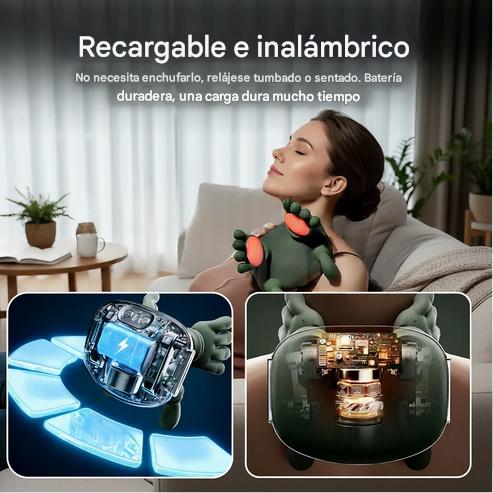 MASAJEADOR TÉRMICO BIÓNICO 4D - LA REVOLUCIÓN DEL MASAJE EN CASA