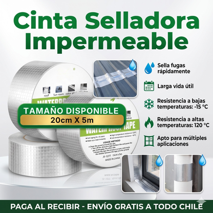 WATERPROOF | Cinta Tapa Gotera