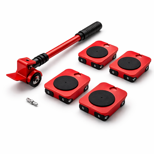 MUEVE FÁCIL 360 - Kit para mover muebles pesados sin esfuerzo y sin rayar el piso