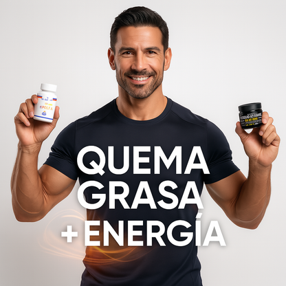 SHILAJIT + BALLOON SLIM - TurboFit Natural 🌿Quema Grasa + Energía 💪