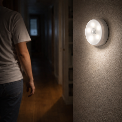 LUZ LED AUTOMATICA CON SENSOR DE MOVIMIENTO – PACK 3