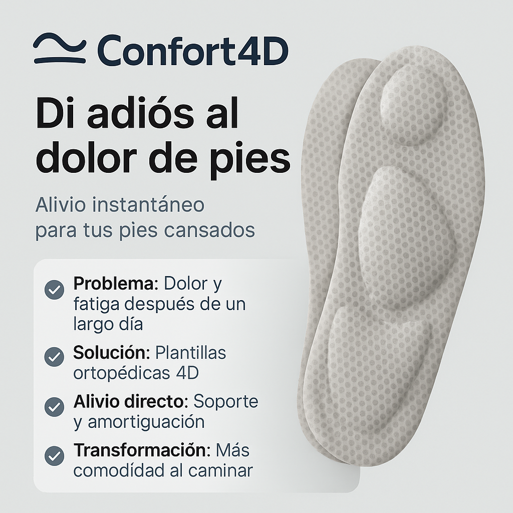 PLANTILLAS ORTOPEDICAS 4D