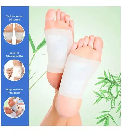 🔥 APROVECHA NUESTRAS SUPER OFERTAS FLASH 💥PARCHES KINOKI PARA PIES🌿💚100x1 +ENVÍO GRATIS🎁🚚