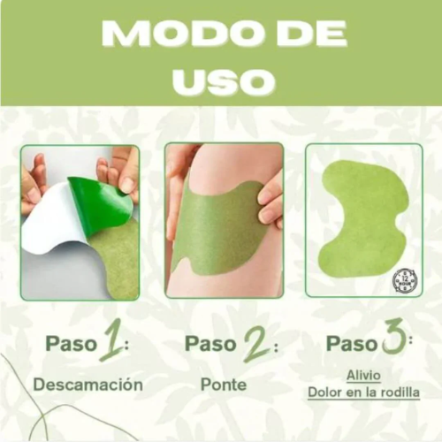 🚨 ¡SUPER OFERTA LANZAMIENTO! 🚨 🩹 PARCHES TERAPÉUTICOS PARA RODILLA 50% DCTO + ENVÍO GRATIS A TODO CHILE 🚚🎁