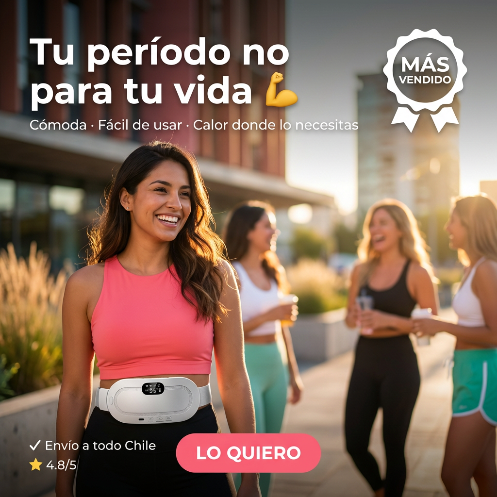 Masajeador Térmico Menstrual Eléctrico