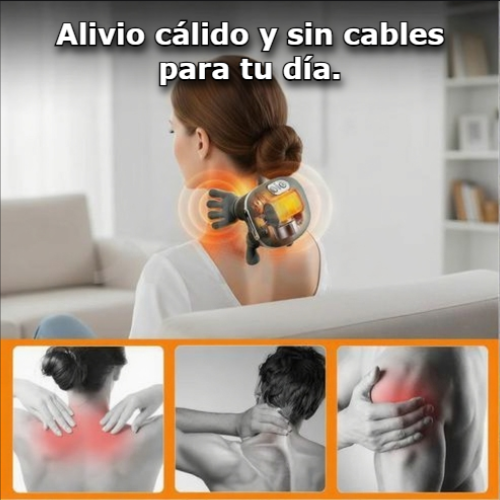 MASAJEADOR TÉRMICO BIÓNICO 4D - LA REVOLUCIÓN DEL MASAJE EN CASA