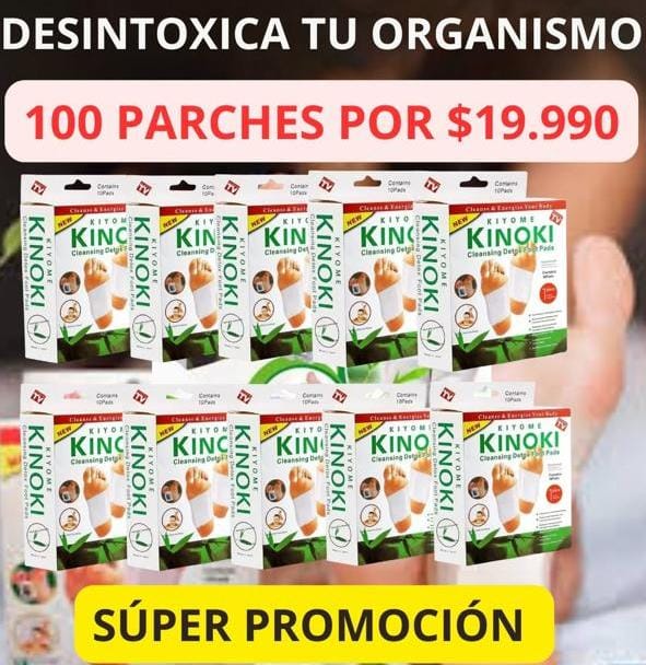 🔥 APROVECHA NUESTRAS SUPER OFERTAS FLASH 💥PARCHES KINOKI PARA PIES🌿💚100x1 +ENVÍO GRATIS🎁🚚