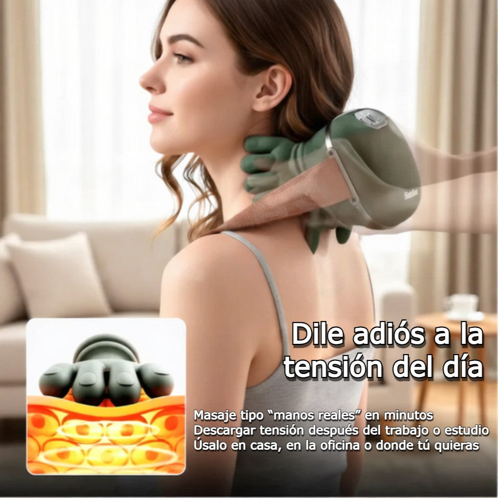 MASAJEADOR TÉRMICO BIÓNICO 4D - LA REVOLUCIÓN DEL MASAJE EN CASA