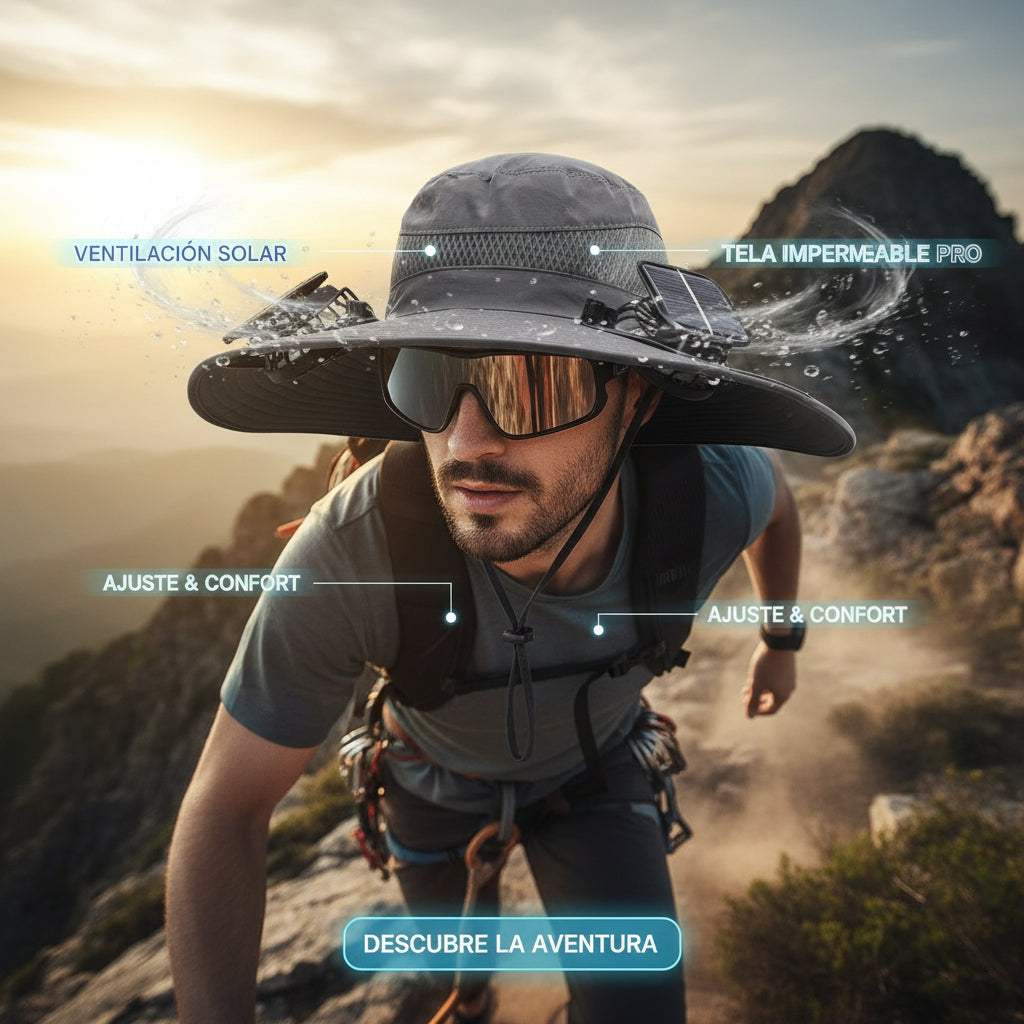 HEATOFF™ – EL SOMBRERO QUE VENCE EL CALOR