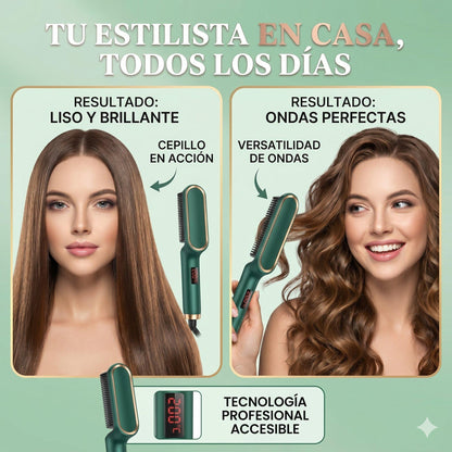 Cepillo Alisador Rizador Multifuncional