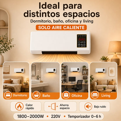 Calefactor de Pared - Calor en Segundos
