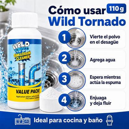 Limpiador de Desagüe Pack 3x1